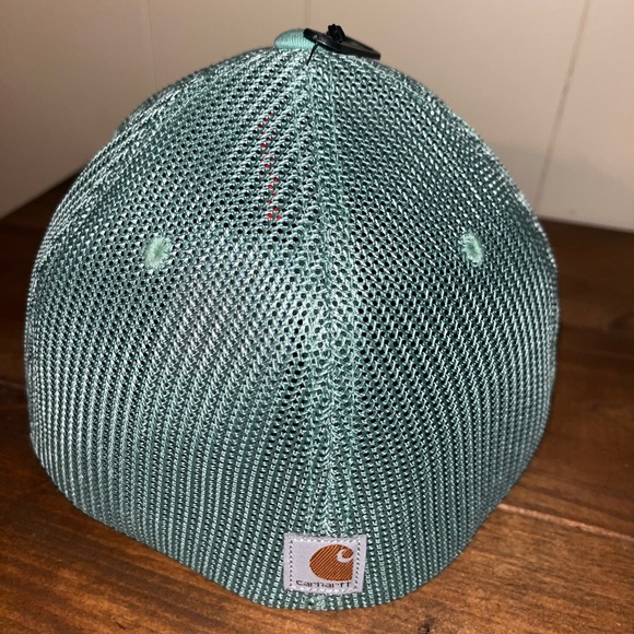 CARHARTT RUGGED FLEX® FITTED CANVAS MESH-BACK LOGO GRAPHIC CAP - Picture 2 of 3